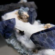 Benitoite with Neptunite