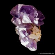 Quartz var. Amethyst on Quartz