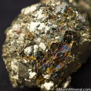 Pyrite over Chalcopyrite with Calcite