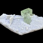 Fluorite, quartz MONGOLIA