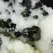 Tennantite with Chalcopyrite on Quartz