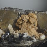 Pyrrhotite with Galena, Siderite and Sphalerite