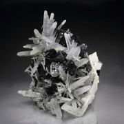 SPHALERITE, QUARTZ
