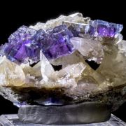 Phantom Fluorite, Strontianite & Calcite