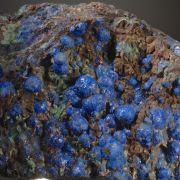 Azurite -Spherical with Malachite