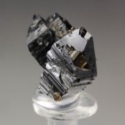 ANATASE, ALBITE with STILPNOMELANE inclusions