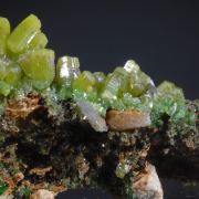 Pyromorphite -hoppered crystals. 