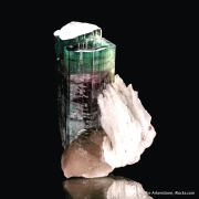 Tourmaline with Quartz and Cleavelandite