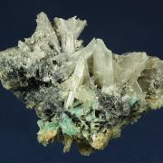 Cerussite with Aurichalcite