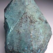 Shattuckite after Quartz