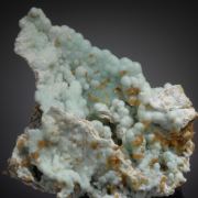 Wulfenite on Gibbsite (rare association)