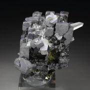 skeletal GALENA, PYRITE
