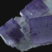 Fluorite with Sphalerite and Chalcopyrite