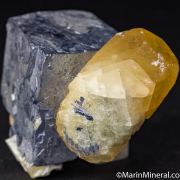 Galena with Calcite