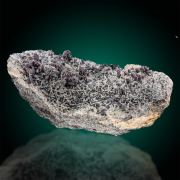 Proustite  on Calcite