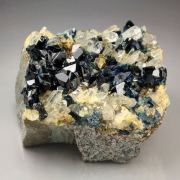 LAZULITE, SIDERITE