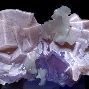 Fluorite, dolomite, pyrite