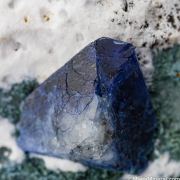 Benitoite with Neptunite