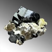 Tourmaline schorl, albite, quartz