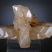 Barite with Stibnite