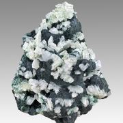 Cerussite, malachite