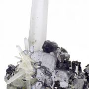 Galena, sphalerite, quartz