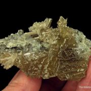 Cerussite with Calcite