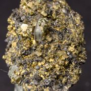 Apatite with Chalcopyrite