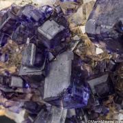 Fluorite with Quartz