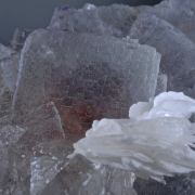 Fluorite with Barite