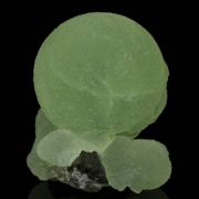 Prehnite on Epidote