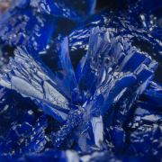 Azurite with Quartz