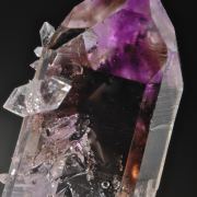 Amethyst phantom with Apophyllite crystals