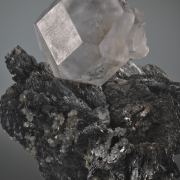Fluorite on Lollingite
