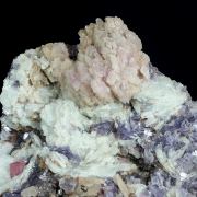 Lepidolite with Cleavlandite, Elbaite, and Quartz