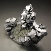 twinned GALENA, QUARTZ