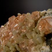 Grossular on Diopside 