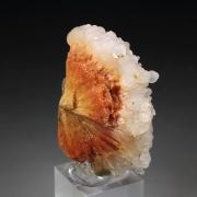 orange SCOLECITE, CHALCEDONY