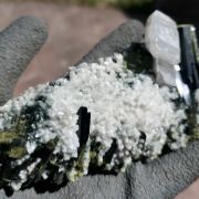 Epidote with Calcite and Albite