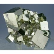 Pyrite, Fluorite