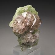 gem PINK GARNET var. GROSSULAR, DIOPSIDE