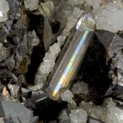 Chalcopyrite with Quartz - classic British