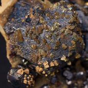 Chalcopyrite on Sphalerite