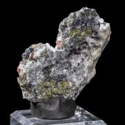 Sweet Home Rhodochrosite, Pyrite & Quartz on Tetrahedrite