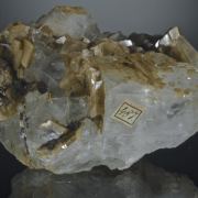 Fluorite with Siderite - vintage German specimen