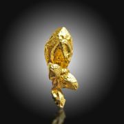 Gold, Crystal Nugget - Zapata, Santa Elena, Venezuela
