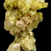 Opal var. hyalite CRAZY FLUORESCENCE