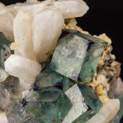 Fluorite with Quartz