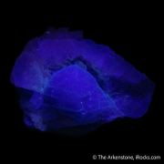 Fluorite (curved crystal habit) on Fluorite