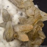Calcite with Natrolite